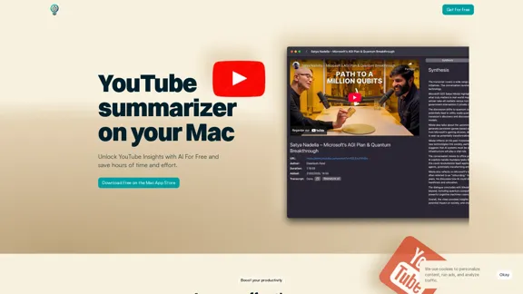 InsightKeeper - Free AI Tool for Summarizing YouTube Videos