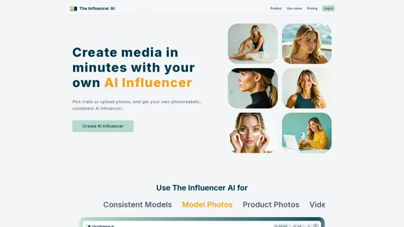 The Influencer AI - 几分钟内生成AI网红内容