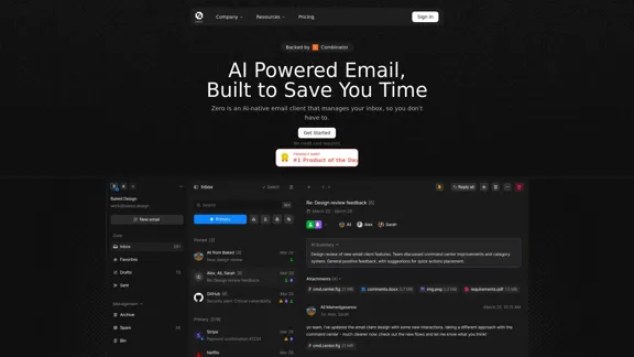 Zero - Experimente o e-mail do jeito que você quiser