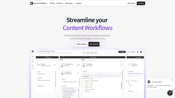 Moonlit Platform - AI-Powered Tool for Building SEO Content
