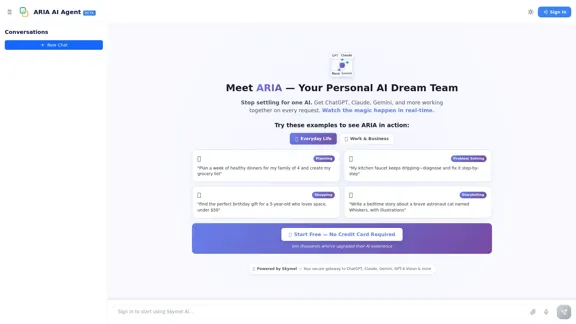 Skymel - Votre assistant IA pour une productivité sans effort