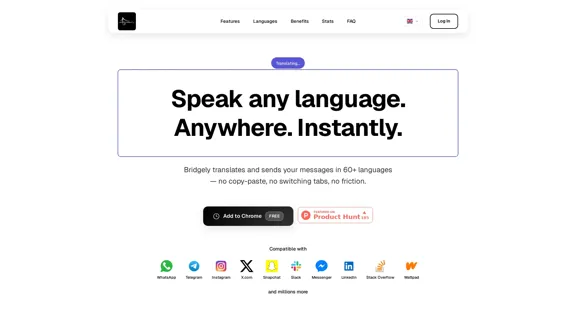 Bridgely - Universal Translation Tool
