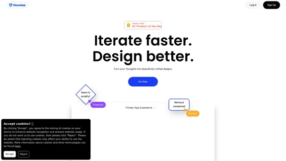 Flowstep - 您的 AI 設計助手