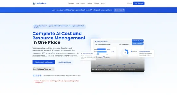 AICosts.ai - 一处管理您所有的人工智能成本