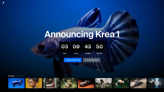 Krea 1 - Un nuevo modelo de Krea