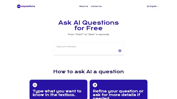 Ask AI Questions Online - Receive Free AI Responses Instantly