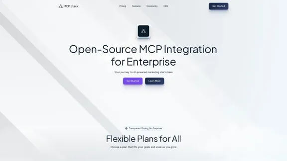 MCP Stack - Integración MCP de código abierto para empresas