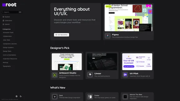 UI root - Your complete UI/UX center.