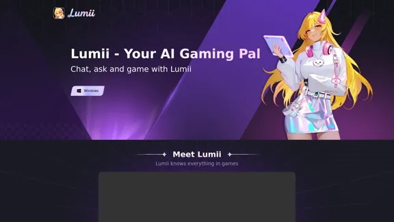Lumii - Seu Amigo de Jogos AI