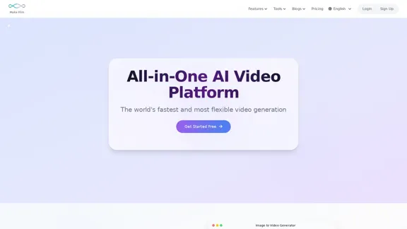 Makefilm - La plataforma de video AI todo en uno definitiva.