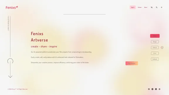 Fenixs - Plataforma de Storyboarding e Roteirização com Inteligência Artificial para Cineastas