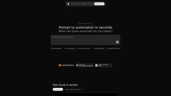 Guse - Automatize qualquer coisa com IA