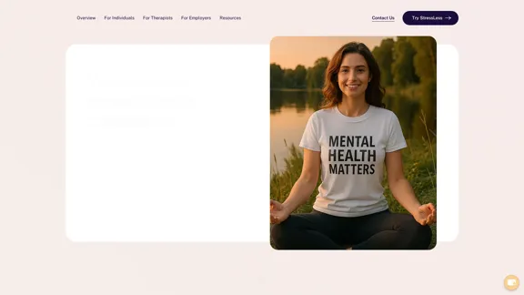 StressLess - An AI-driven companion for mental well-being