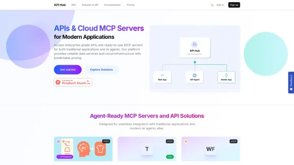 APIハブ - 強力なMCPおよびAPIソリューションのための中央ハブ