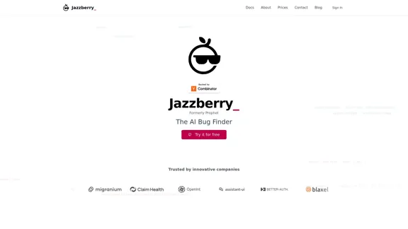 Jazzberry Web App - A lively web application experience