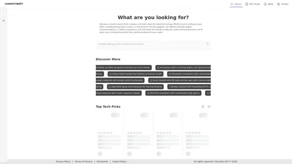 Compatibot - A tool to check compatibility for your current and upcoming products.