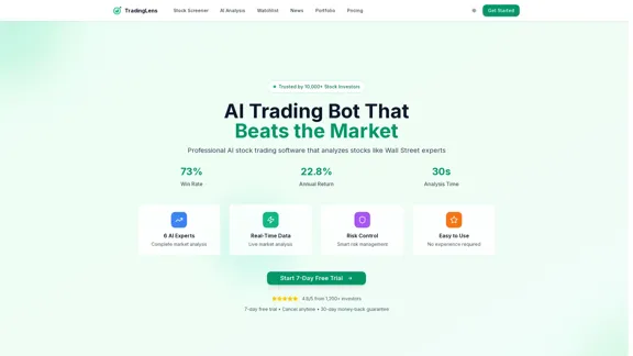 AI Trading Bot - Professional Stock Analysis Platform