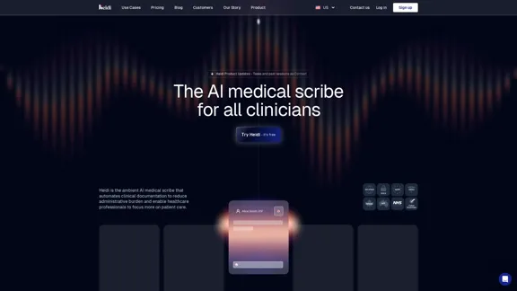 Heidi Health - すべての臨床医のための最高のAI医療書記