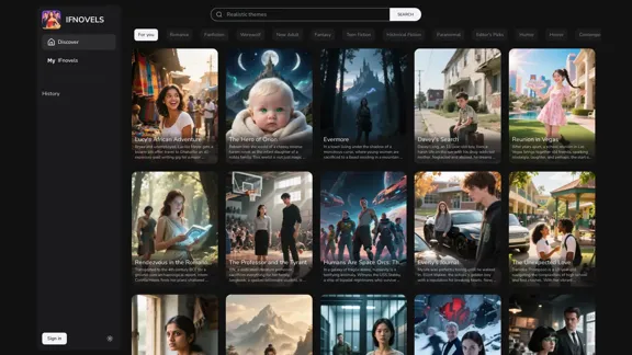 IFNovels - Descubre Historias de Ficción Interactiva