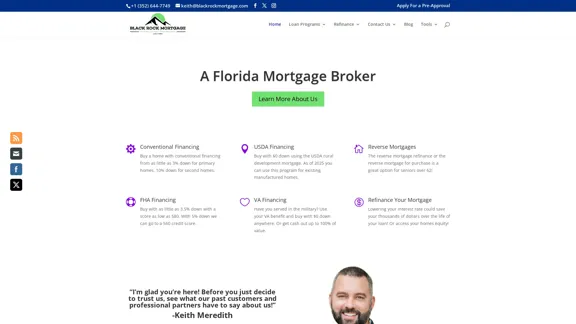 Corredor de Hipotecas de Florida - Su fuente principal para diversas opciones de préstamos.