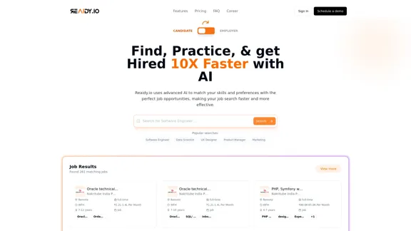 Reaidy.io - Assistant for job searching powered by AI