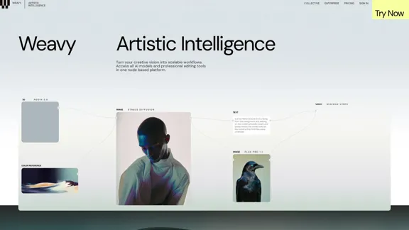 Weavy - AI-Enhanced Design Processes for Creative Professionals