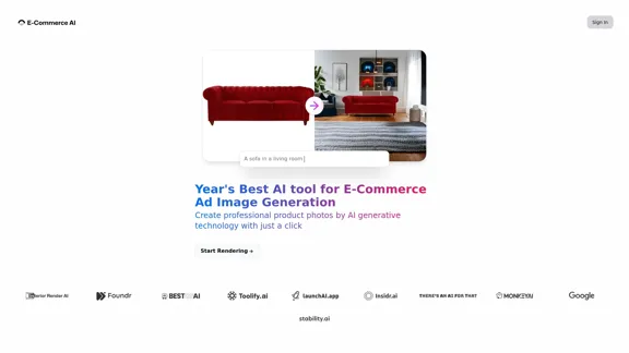 E-Commerce AI - Créez des photos de produits e-commerce professionnelles gratuitement en quelques secondes.