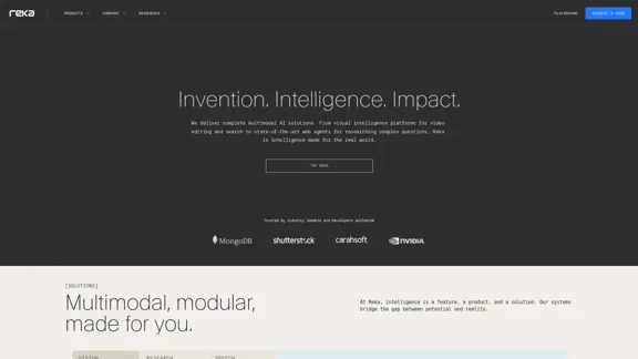 Reka - Invention, Intelligence, Influence