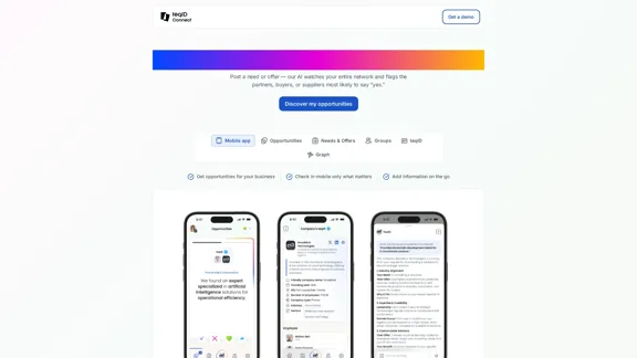 TeqID - Explore Business Opportunities from Your Network
