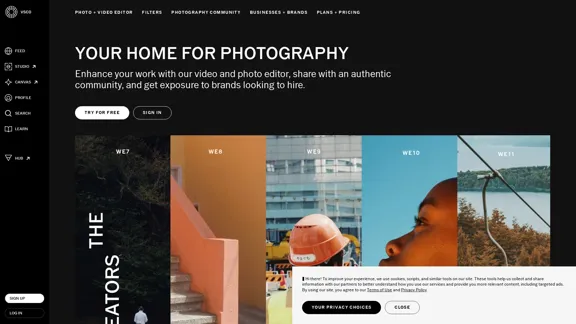 VSCO Photo Editor & Video Editor - 桌面和移动应用程序