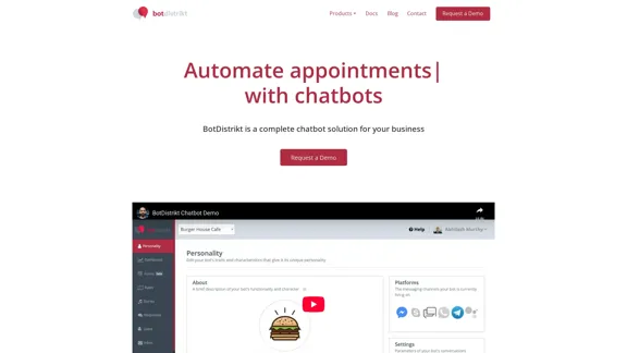 BotDistrikt - Chatbot Platform with a Focus on User Experience
