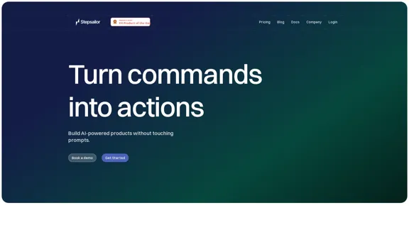 Stepsailor - Transform commands into actions