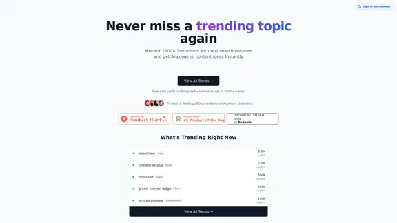 Google Trends Monitor - Real-time AI Search Trends Google Trends Monitor - Real-time AI Search Trends
