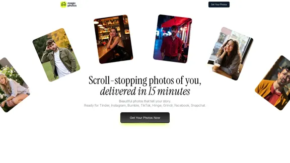 Magic Photos - Stunning images of you, ready in 15 minutes.