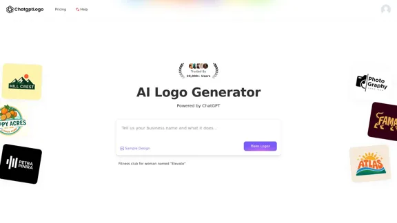 ChatGPT LOGO - 由 ChatGPT 驱动的 AI 标志生成器