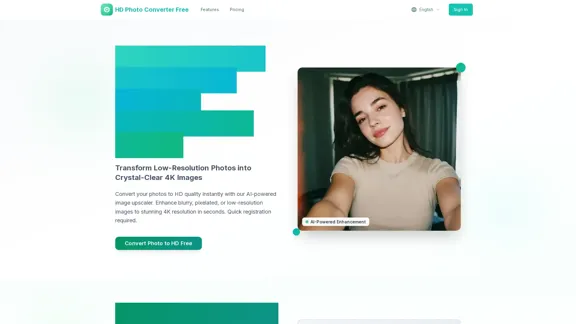Free HD Photo Converter - Enhance Images to 4K Online