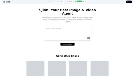 SJinn - 您的終極智能代理，用於圖像和視頻內容創作