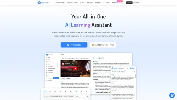 NoteGPT - Ihr All-in-One KI-Lernassistent