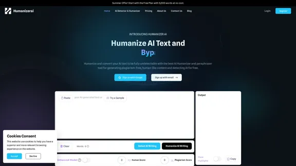 Humanizer AI - Free Humanize AI to Evade AI Detection