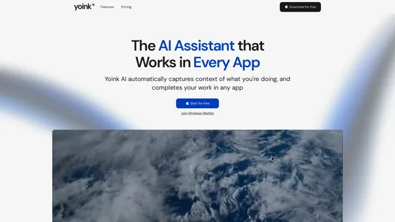 Yoink AI - Un assistant IA qui fonctionne dans toutes les applications.