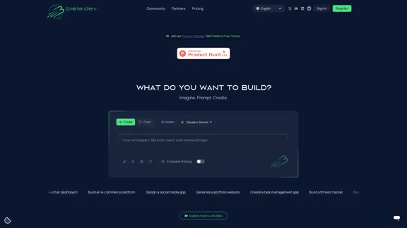 biela.dev - AI-Powered Website and Application Creator