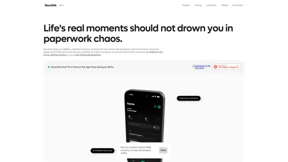 DocsOrb - Intelligent Document Management for Families, Expats, and Students