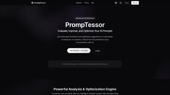 PrompTessor - AI Prompt Evaluation and Improvement