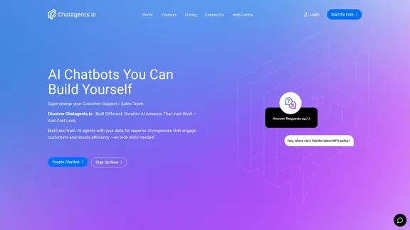 Chatagents - Plataforma de Construção de Chatbots de IA