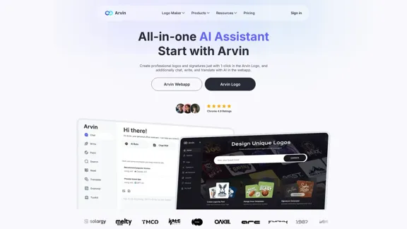 Arvin AI - Best ChatGPT Chrome Extension Powered by GPT-4o