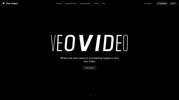 Veo Video - 人工智能视频生成平台