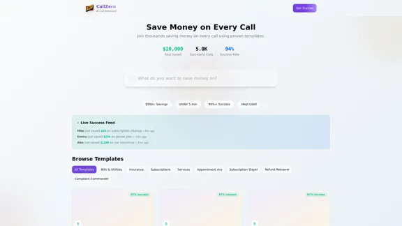 CallZero.ai - 私たちのAIがあなたのために電話をかけます