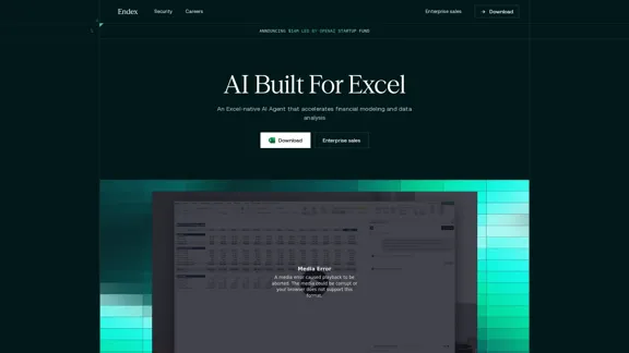 Endex - Agent IA pour automatiser le travail sur Excel