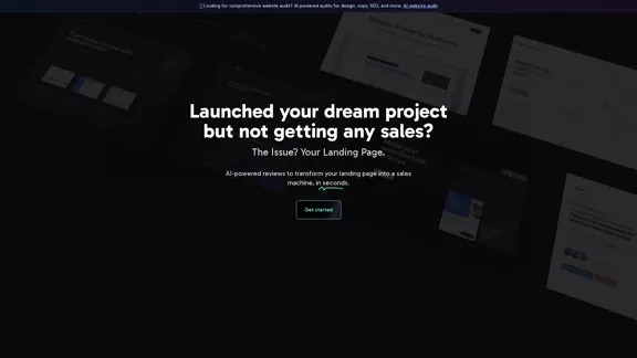 AI着陆页评估 - 利用AI洞察提升您的着陆页