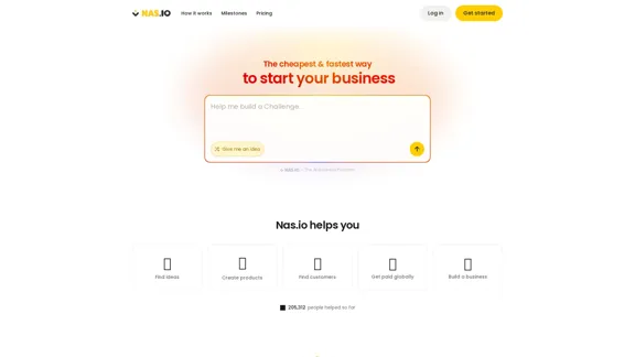 Nas.io - 開始創業的最便宜和最快的方法